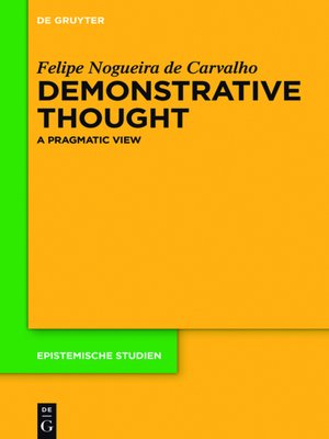 cover image of Demonstrative Thought
